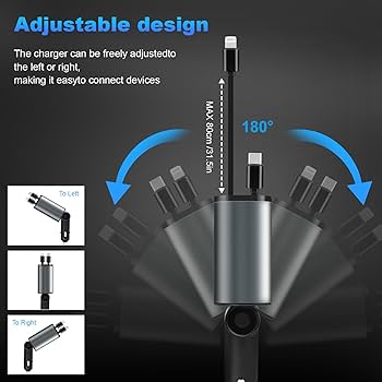 120 Volt Car Retractable Charger